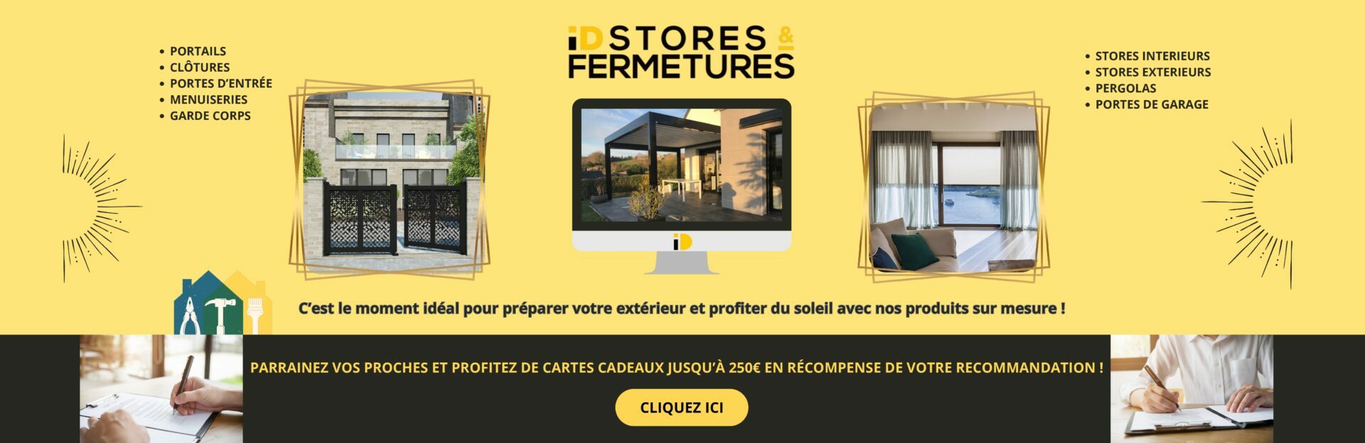 Id Stores Fermetures STORE SAINT MALO Sliders 1